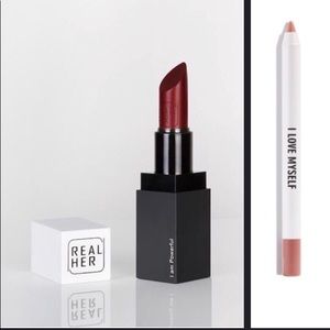 RealHer Moisturizing Lipstick And Lip Liner